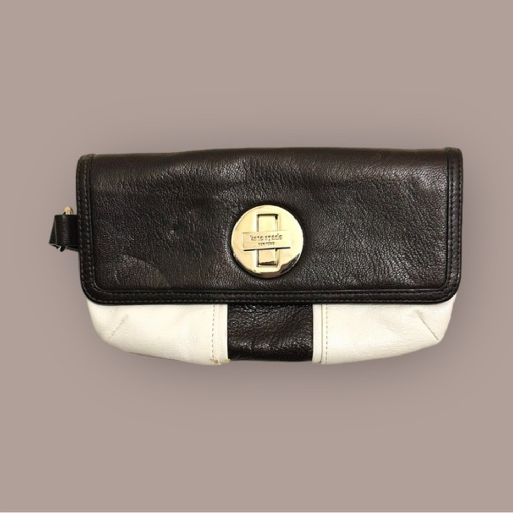 Kate Spade 2 tone wristlet